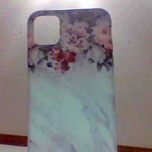 Casely Iphone 11 floral + marble Iphone case